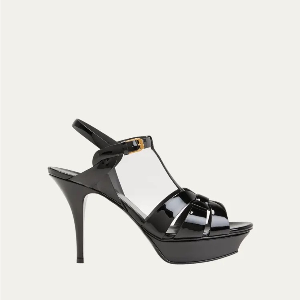 YSL Tribute Sandal 75mm heel size 40